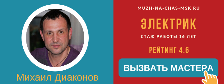 Мастер компании Муж на Час в Восточном округе