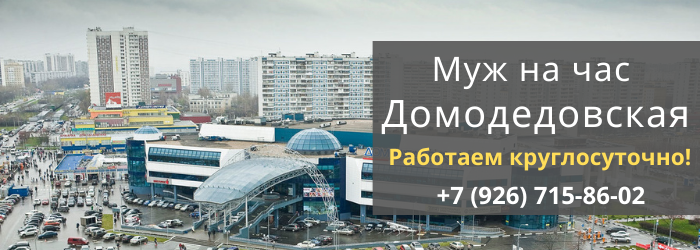 Срочный вызов мастера на час на Домодедовскую
