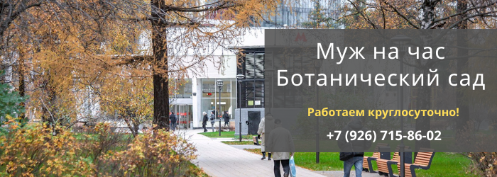 Срочный вызов мастера на час в районе метро Ботанический сад